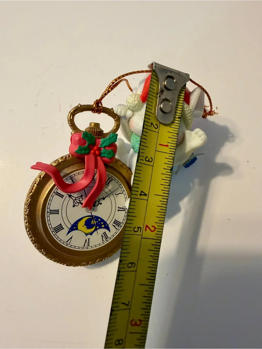 Hallmark Westmar Ensco Animal Christmas Ornaments Medium Resin Set Of 3 Hanging